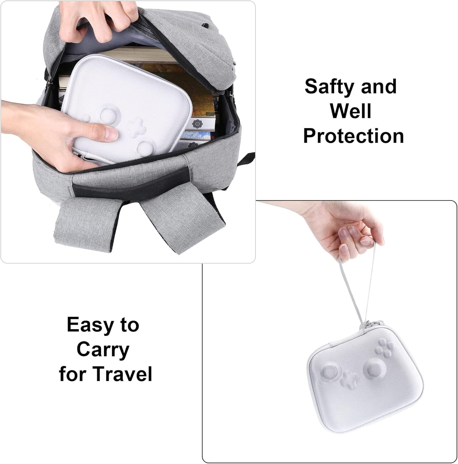 【Aenllosi 専用収納ケース】対応 8Bitdo Ultimate 無線/有線コントローラーと充電ドック(のみ) - 이미지 5