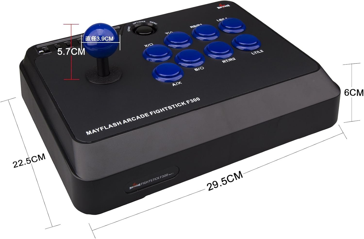 Mayflash Joystick F300 PS4/PS3/Xbox One/Xbox 360/PC/Android/Nintendo Switch/Neogeo Mini互換 - 이미지 4