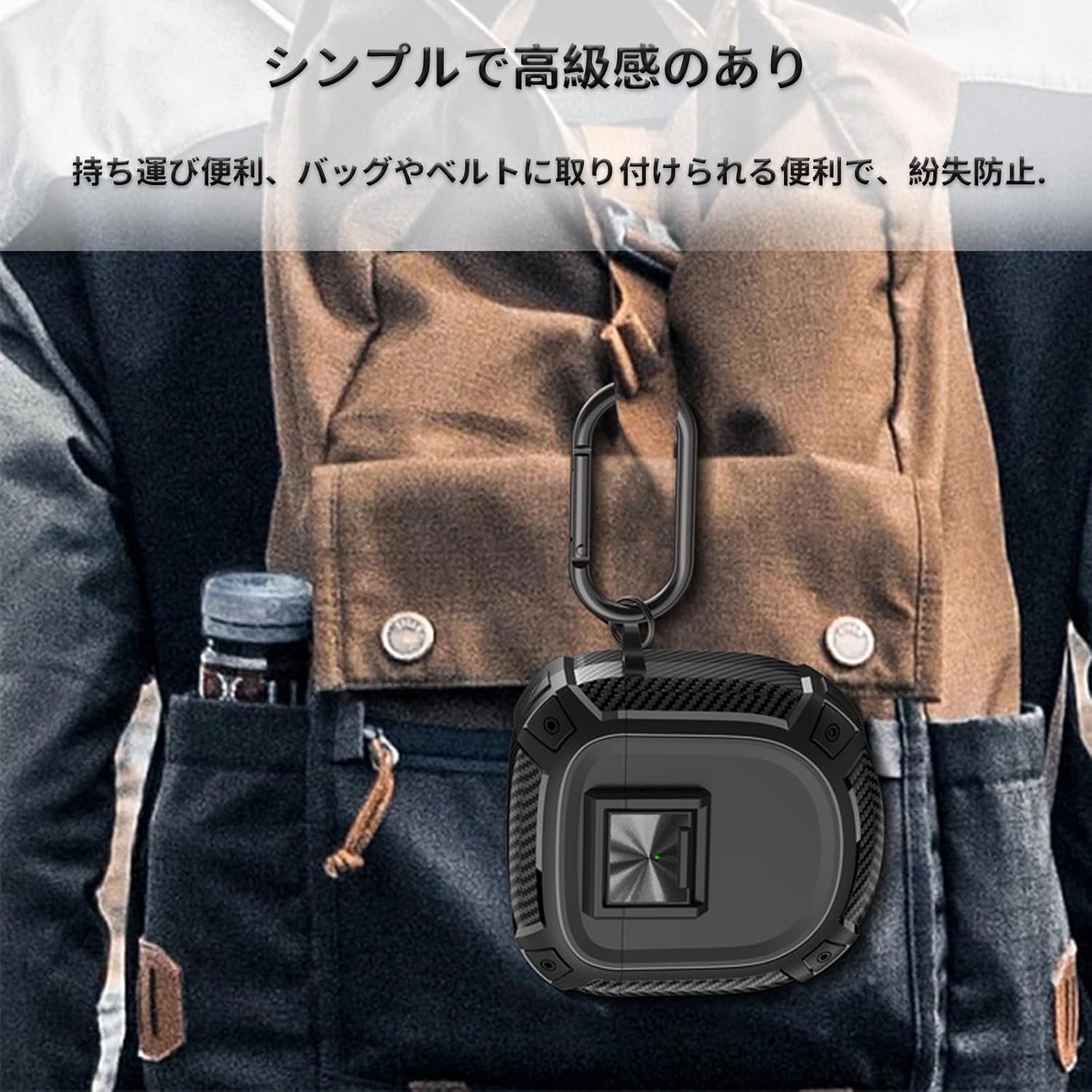 Bose QuietComfort Ultra Earbuds Case、Yaodle Bose QuietComfort Earbuds II TPU保護ケースBOSE BOSE SITIOMCOMFORT ULTRA EARBUDS/EARBUDS IIケース「機械的」ドロップショック吸収性靭性 - 이미지 6