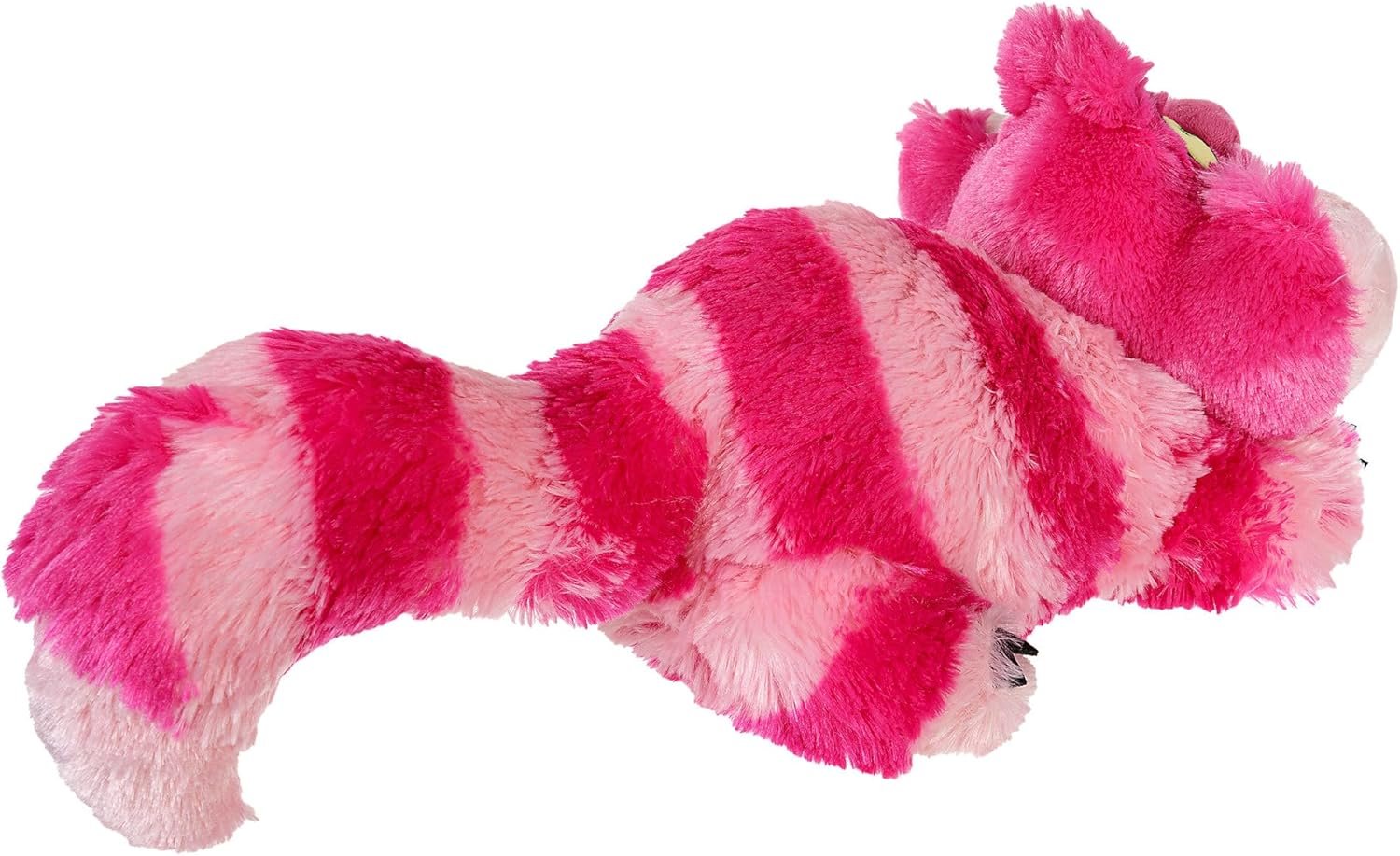 ディズニーストア公式チェシャ猫ぬいぐるみ - 「不思議の国のアリス」14インチおもちゃ - 鮮やかなストライプデザイン、象徴的な笑顔 - ルイス・キャロルのクラシックファン、コレクター、愛好家への魔法のギフト - 이미지 2