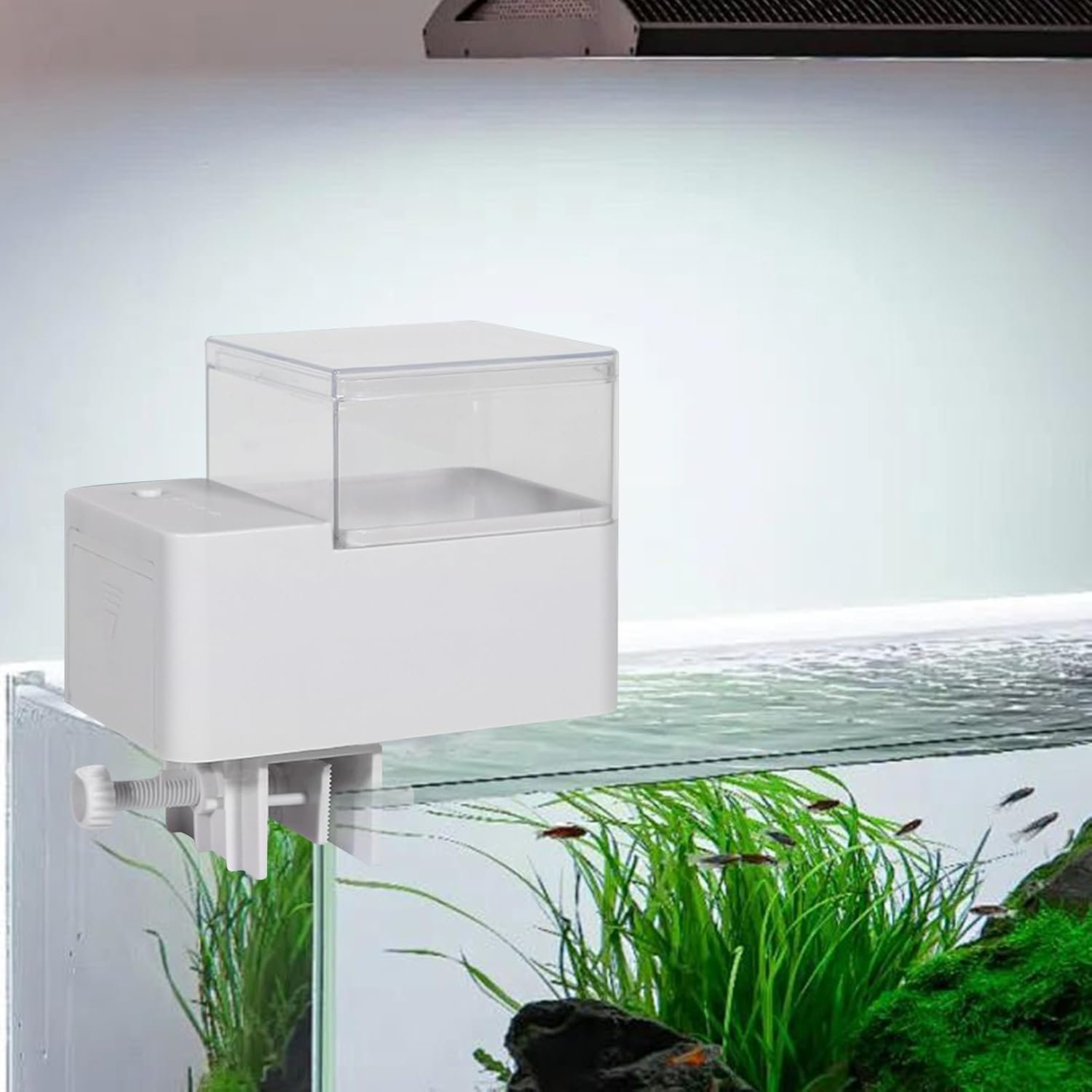 魚の餌の自動給餌器バケーションフィーダー|タイマー付き自動魚フィーダー - 熱帯魚、ベタ、海水魚、淡水魚、カメ用の水族館アクセサリー - 이미지 3