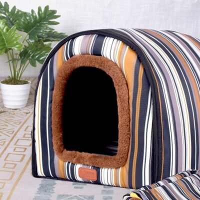 犬ベッド 犬小屋 猫ハウス ペットベッド ペットハウス ドーム型 ペットクッション 犬猫用 洗える 寝場所 保温 防寒 暖かい 取り外し可能 ペット用品 ふわふわ 冬