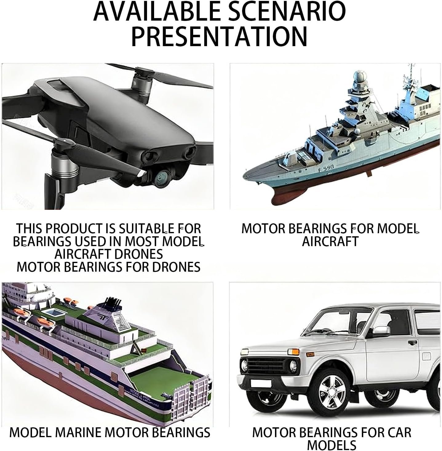 rcベアリングリムーバーツール -ハブキャリアエクストラクター、モデルカー分解装置、精密プーラーキット | リモートコントロールヘリコプター、ドローン、ボート修理機器、車両メンテナンス愛好家向け diyアクセサリー - 이미지 5