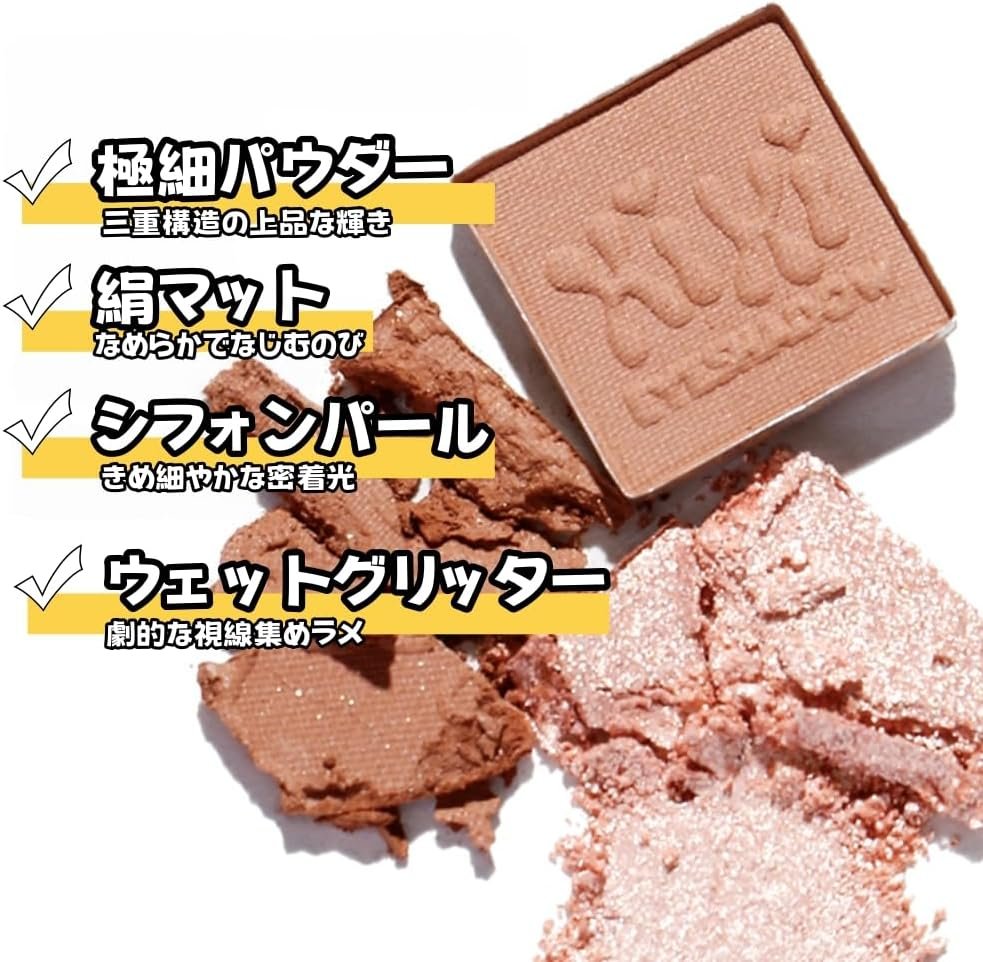 (人気のあるトピック)9色のアイシャドウパレット、マット、キラキラアイシャドウパレット、スモーキー、アイシャドウパレット、茶色、紫、バラ - 이미지 4