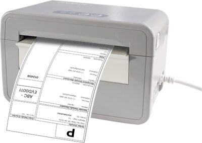 請求書および配送ラベル用の感熱ラベルプリンター