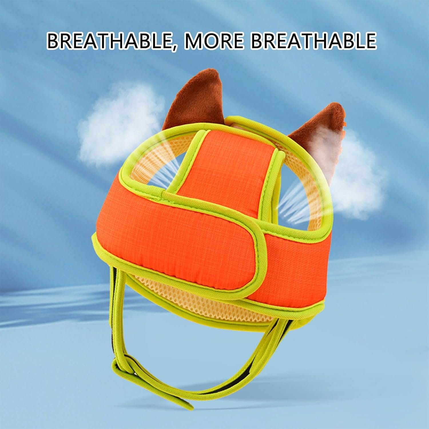 幼児ヘッドガード帽子ソフトパッド入り通気性クッションベビーヘッドプロテクター帽子快適な学習ウォーカー - 이미지 4