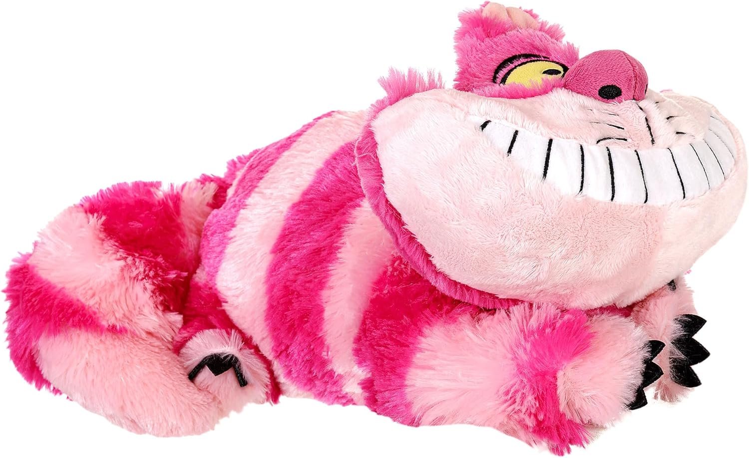 ディズニーストア公式チェシャ猫ぬいぐるみ - 「不思議の国のアリス」14インチおもちゃ - 鮮やかなストライプデザイン、象徴的な笑顔 - ルイス・キャロルのクラシックファン、コレクター、愛好家への魔法のギフト - 이미지 5