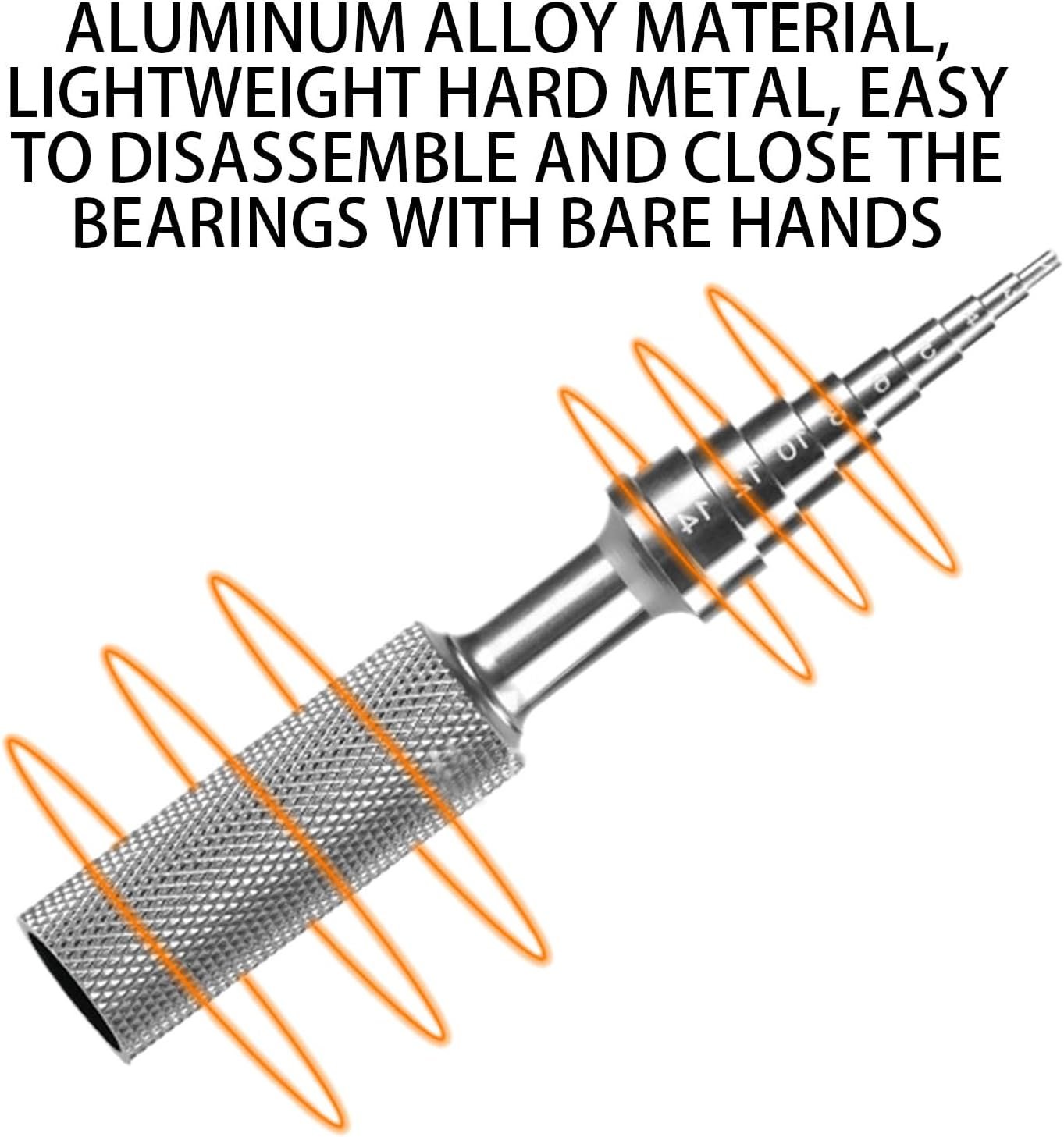 rcベアリングリムーバーツール -ハブキャリアエクストラクター、モデルカー分解装置、精密プーラーキット | リモートコントロールヘリコプター、ドローン、ボート修理機器、車両メンテナンス愛好家向け diyアクセサリー - 이미지 6