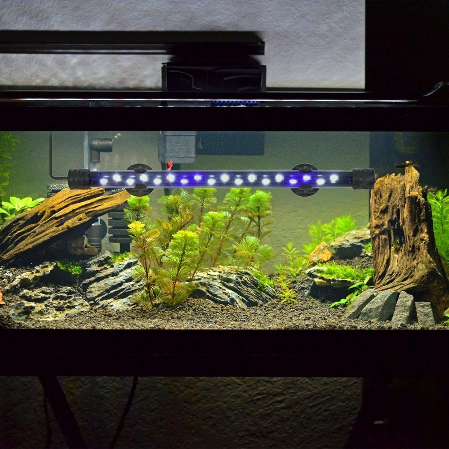 水中LEDストリップ水族館照明、水族館ライト | LED水族館ライトバー | 水族館の水槽用水槽アクセサリー、水中装飾、LEDライトバースティック - 이미지 3