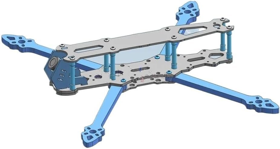 4 8インチ 367mm 9インチ 387mm 6mmアーム付き / 10インチ 427mm 7.5mmアーム付き FPVレーシングドローンクワッドコプターフリースタイルフレームキット(Mark4 V2 7インチ 295mm) - 이미지 6