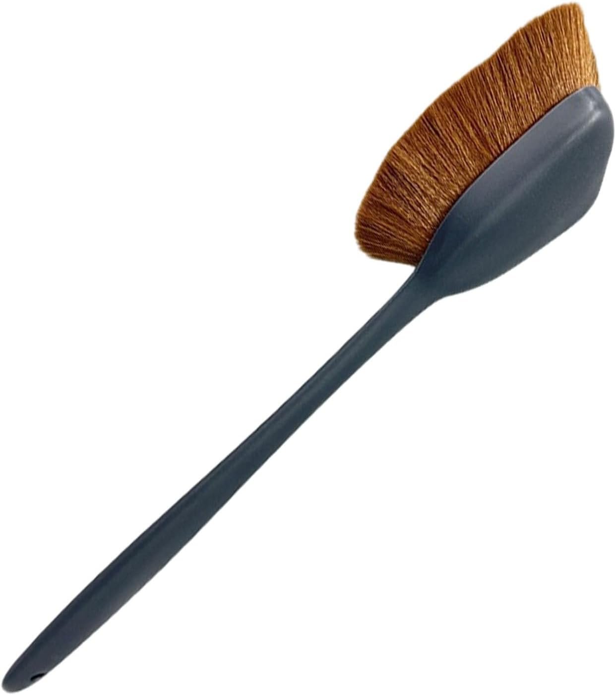 背中用日焼けアプリケーター、背中モイスチャライザーアプリケーター、ボディメイクブラシ ブロンズリング コントアリング 保湿リキッドファンデーション 脚カバレッジ用 - 이미지 8