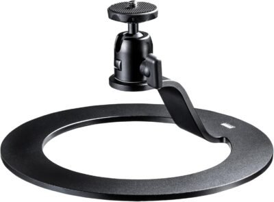 サンワダイレクト 卓上プロジェクタースタンド 小型 上向き 耐荷重5kg アルミ製 軽量 滑り止め 100-PRST007