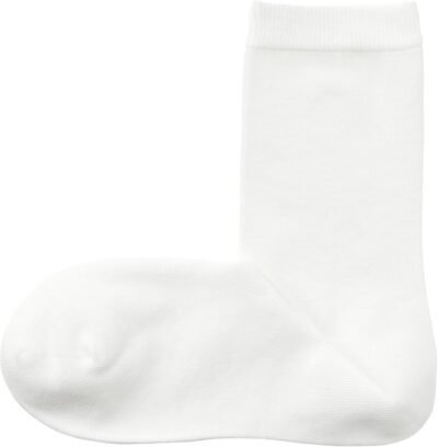 [MUJI] 婦人 足なり直角履き口やわらか三層靴下 (口ゴムなし) レディース DAJ35A5A