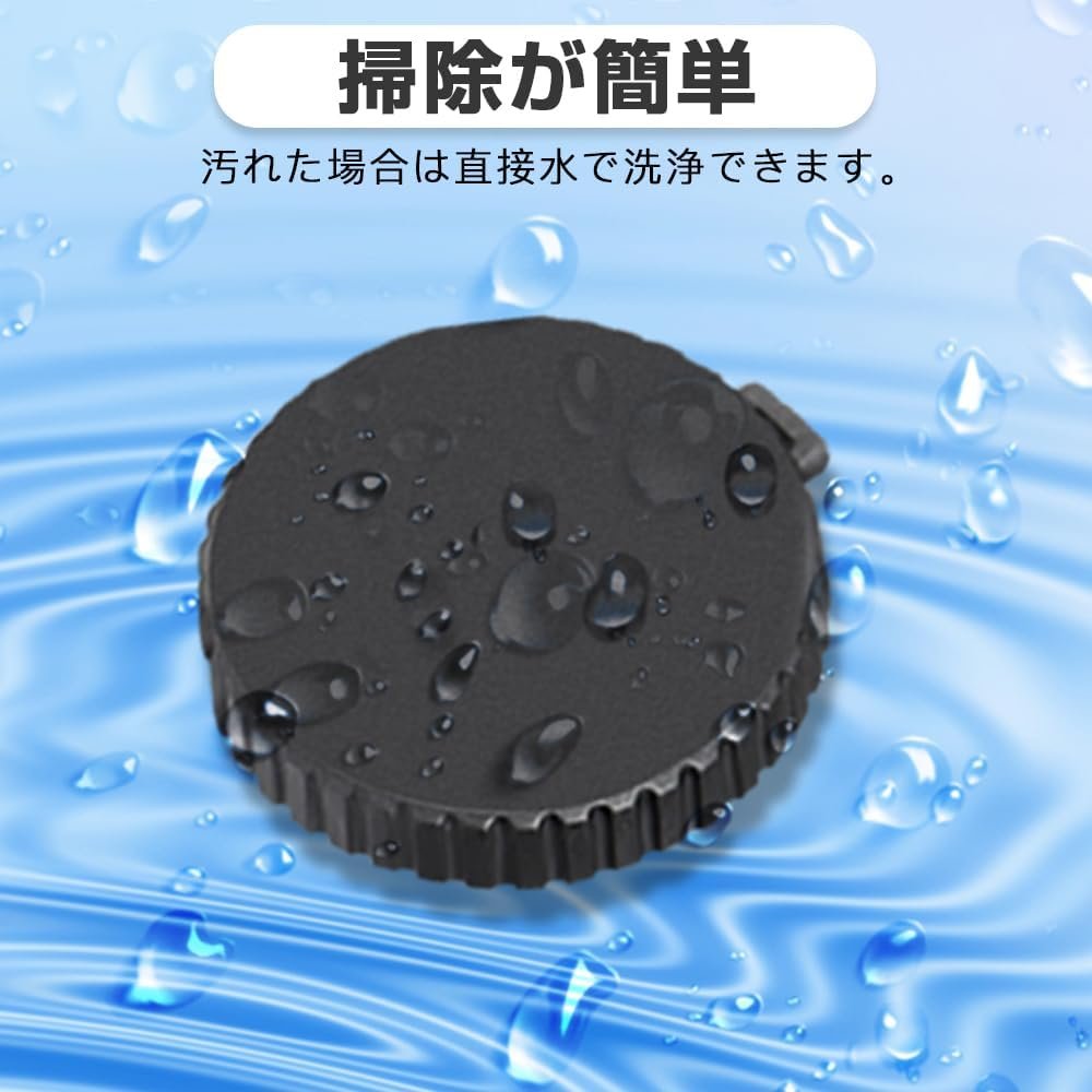 MINGTIANGH DJI Osmo Action 5 Pro/Action 4/Action 3 用 レンズカバー レンズ保護キャップ 軽量 傷防止 汚れ防止 保護カバー 3個セット レンズ保護カバー ストラップ付き カメラアクセサリー - 이미지 6