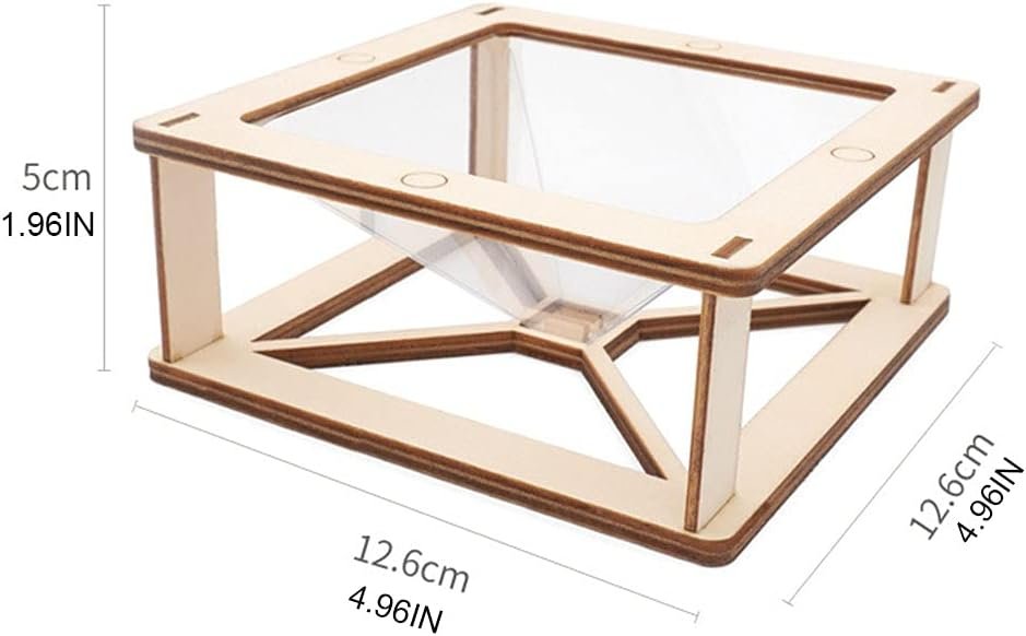 科学教育 3D ホログラム ディスプレイ プロジェクター ビデオ ユニバーサル ホログラフィック スマートフォン用 - 이미지 2